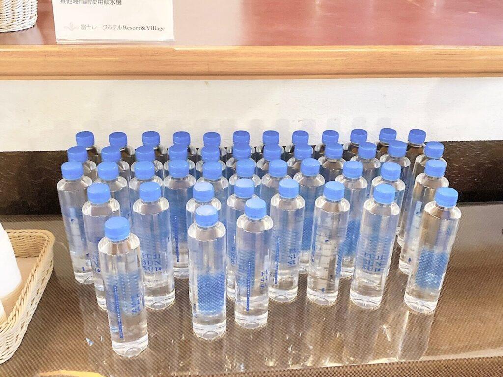 富士レークホテル ウェルカムドリンクの実際の写真４