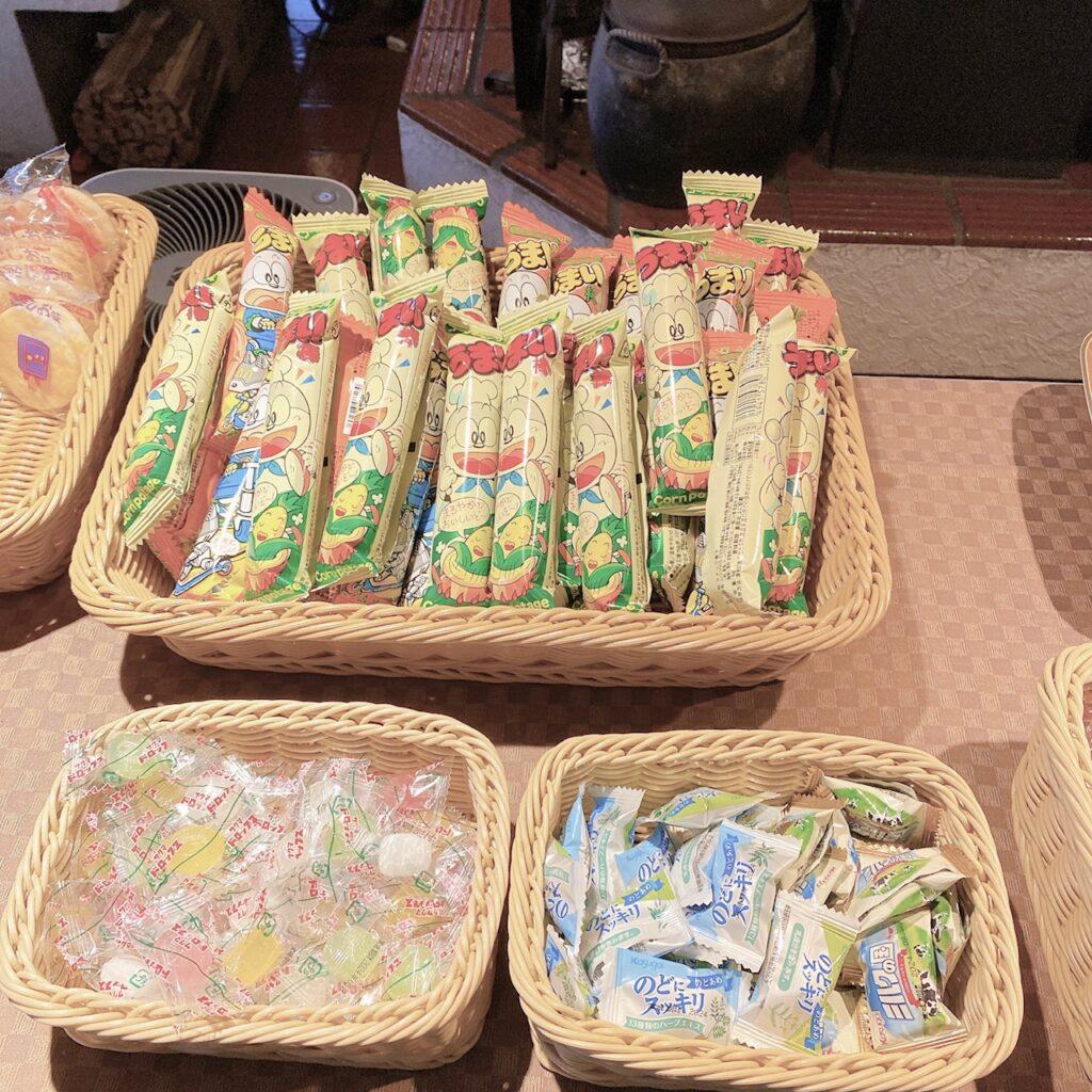 富士レークホテル ウェルカムフードの実際の写真３