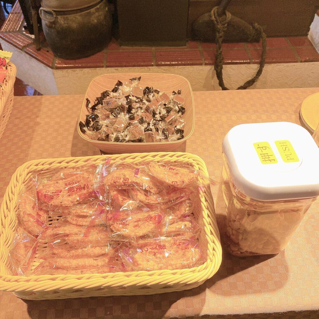 富士レークホテル ウェルカムフードの実際の写真４