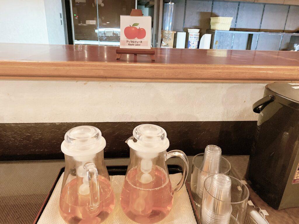 富士レークホテル ウェルカムドリンクの実際の写真３