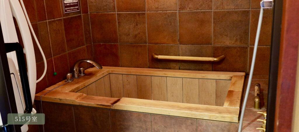 富士レークホテル バリアフリールーム515号室