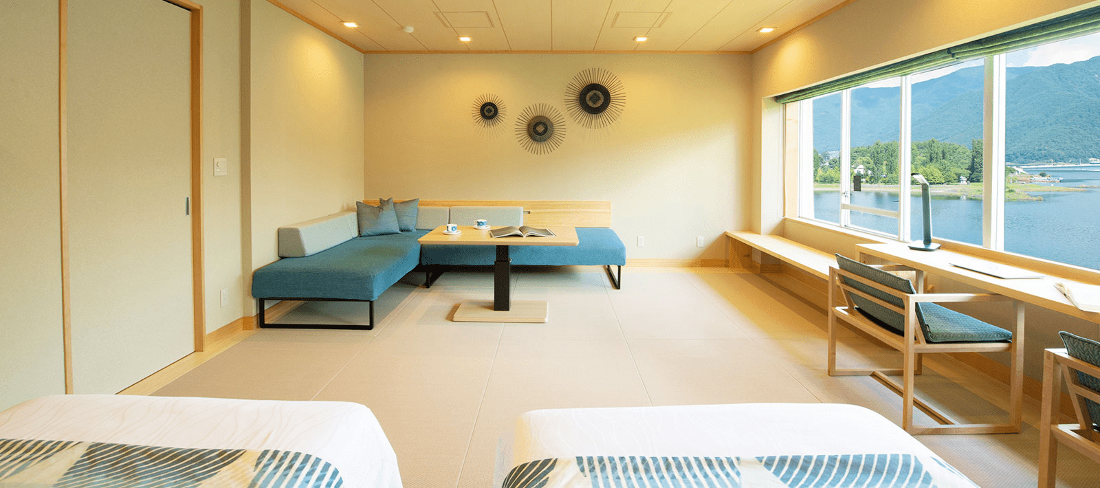 富士レークホテル 西館リニューアル和洋室Bタイプ