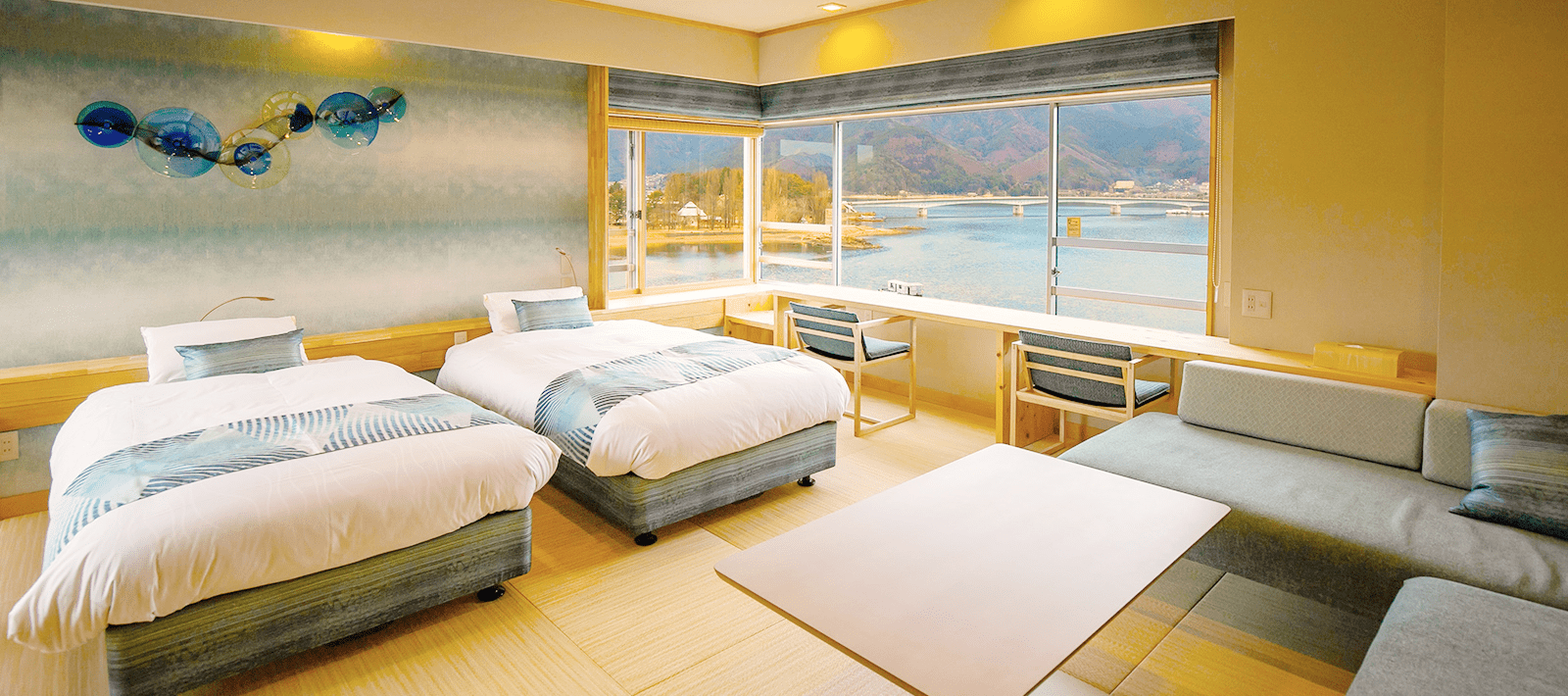 富士レークホテル 西館ビューバスルーム角部屋