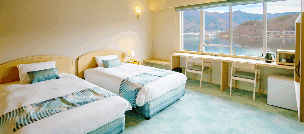 富士レークホテル 西館ビューバスルームツイン