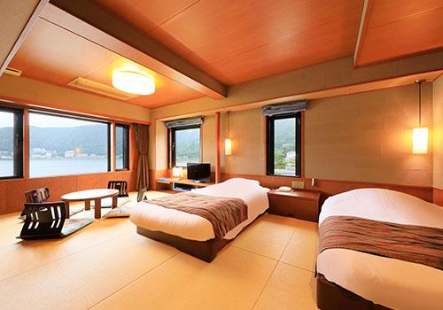 富士レークホテル 露天風呂付客室 和