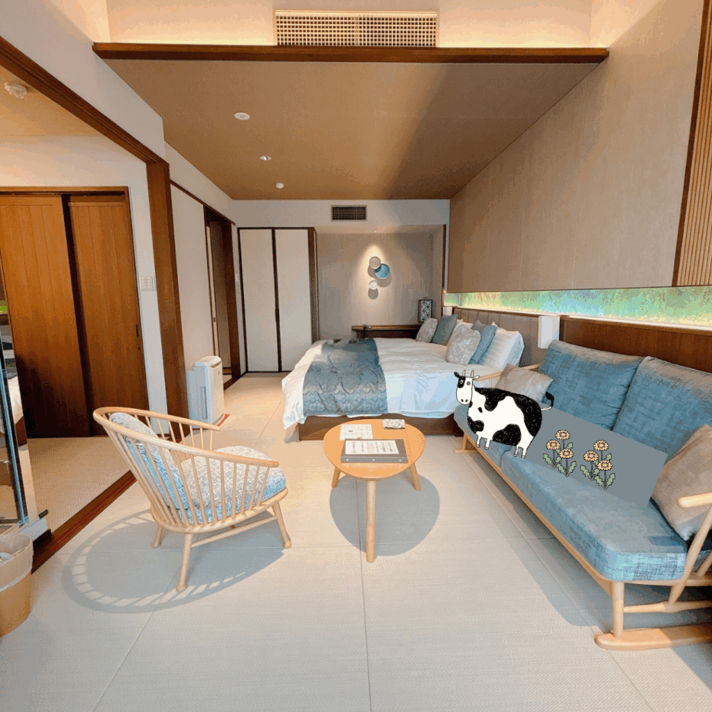 庄川温泉ゆめつづり 客室を撮影した画像2