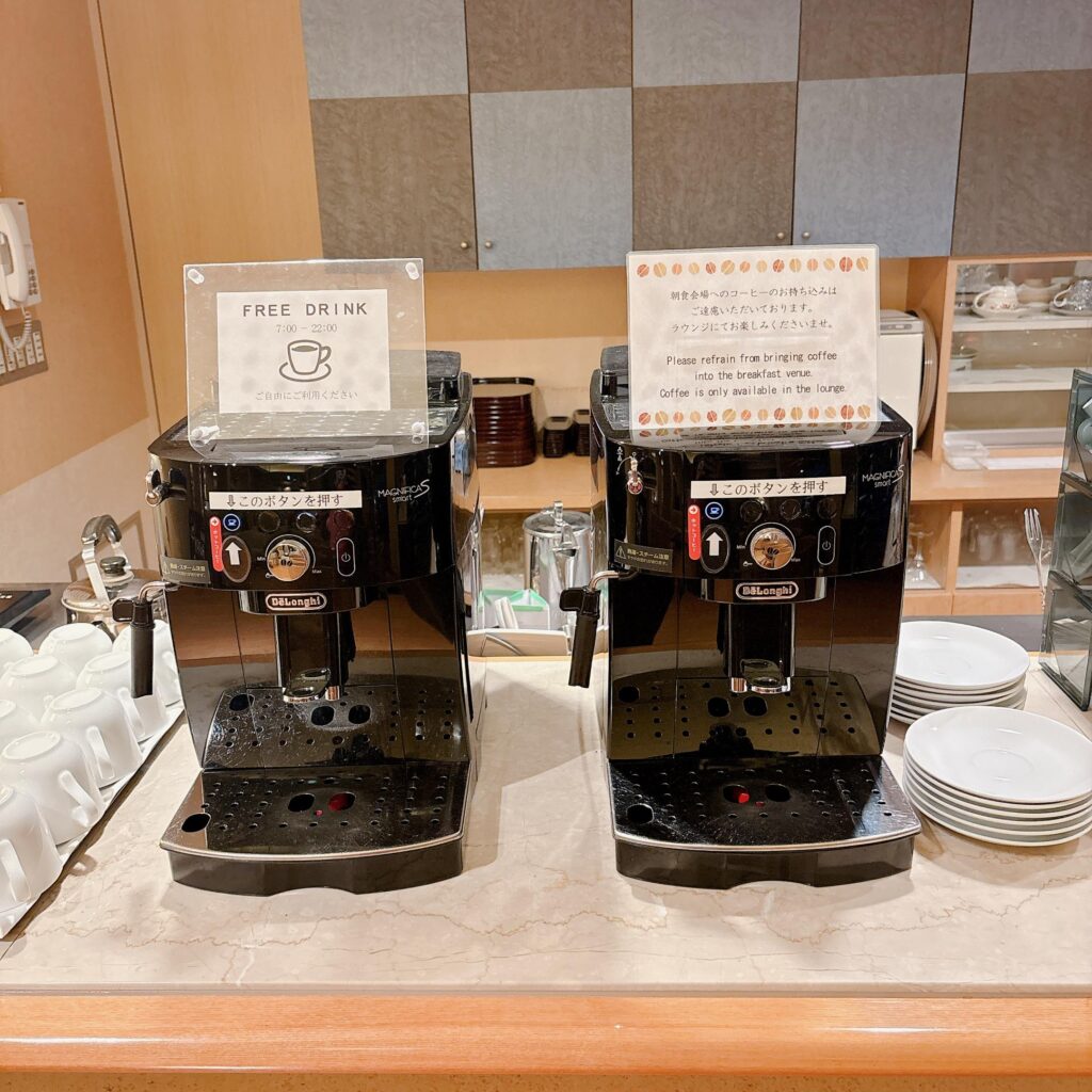 庄川温泉ゆめつづりのフリードリンクを撮影した画像2