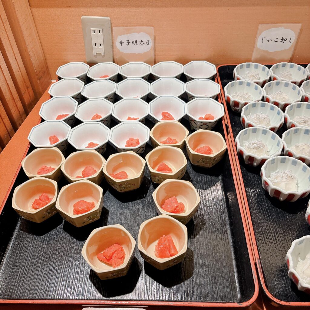 庄川温泉ゆめつづり 朝食メニューを撮影した画像13