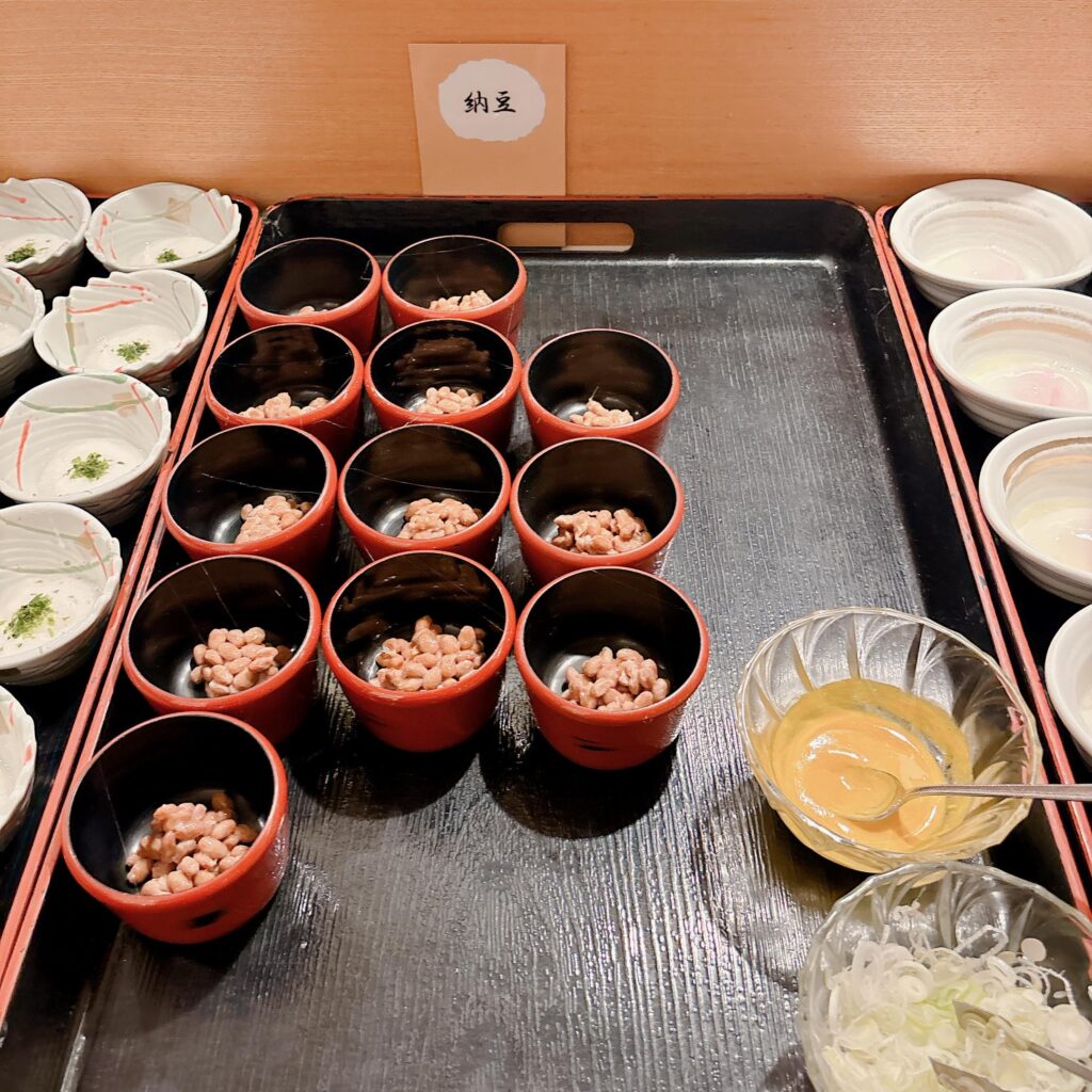 庄川温泉ゆめつづり 朝食メニューを撮影した画像8