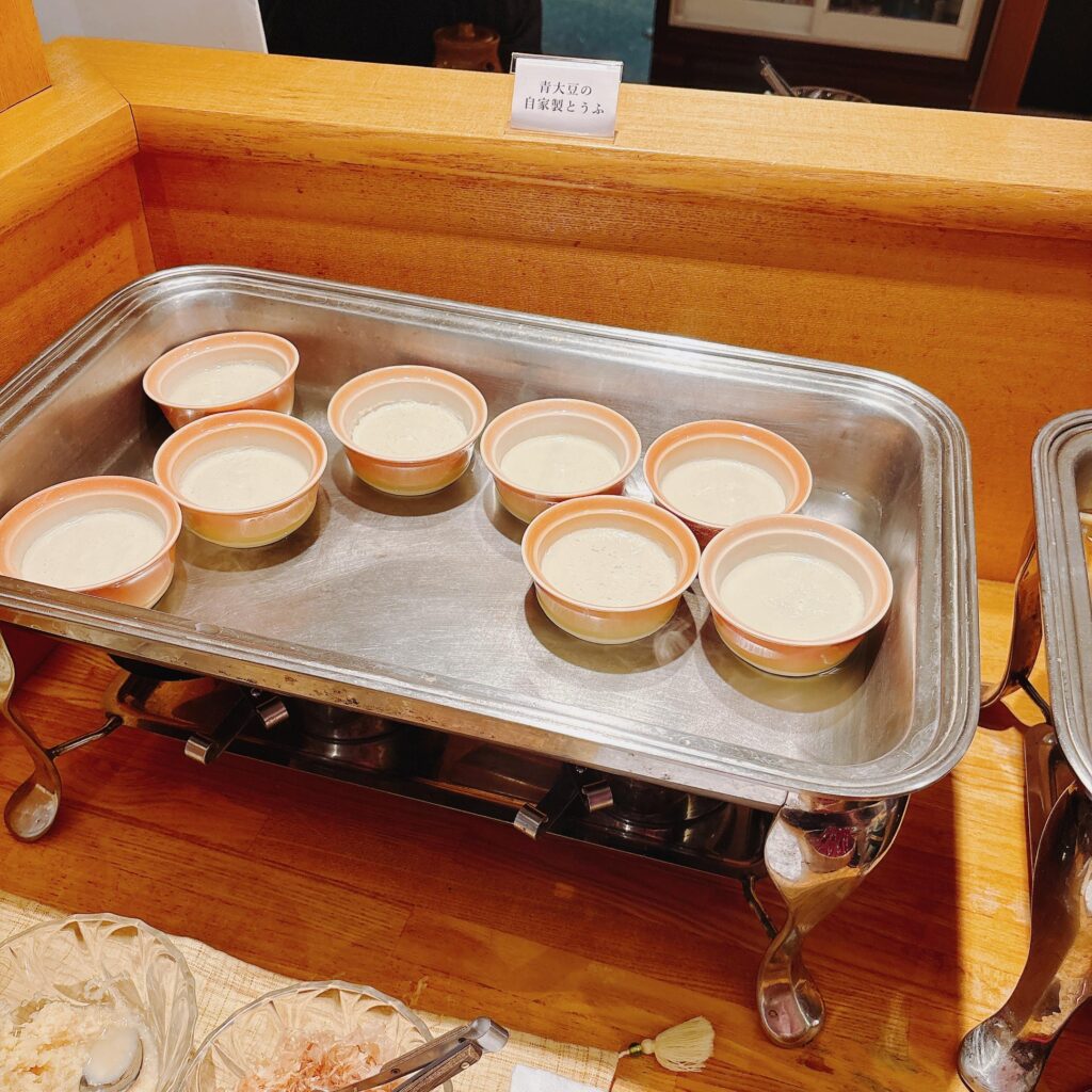 庄川温泉ゆめつづり 朝食メニューを撮影した画像4