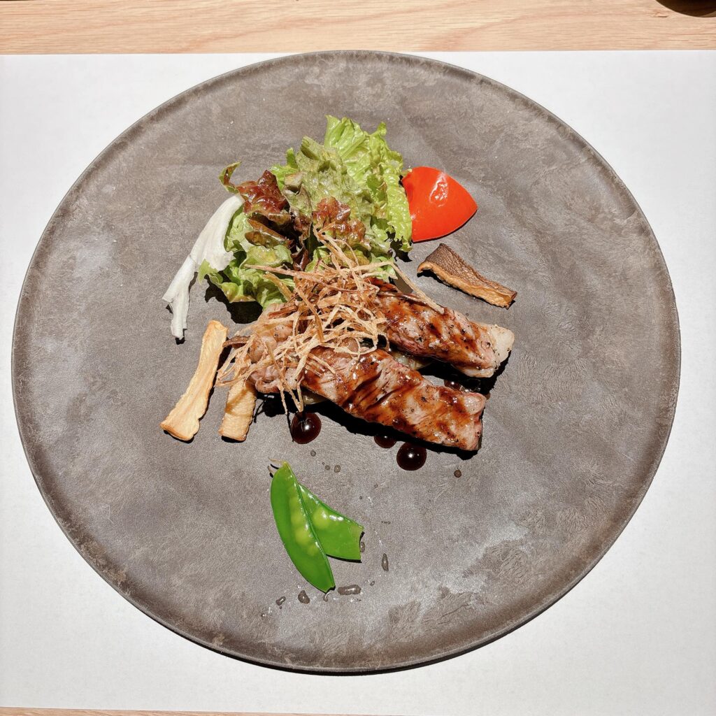 庄川温泉ゆめつづり 夕食のメニューを撮影した画像9