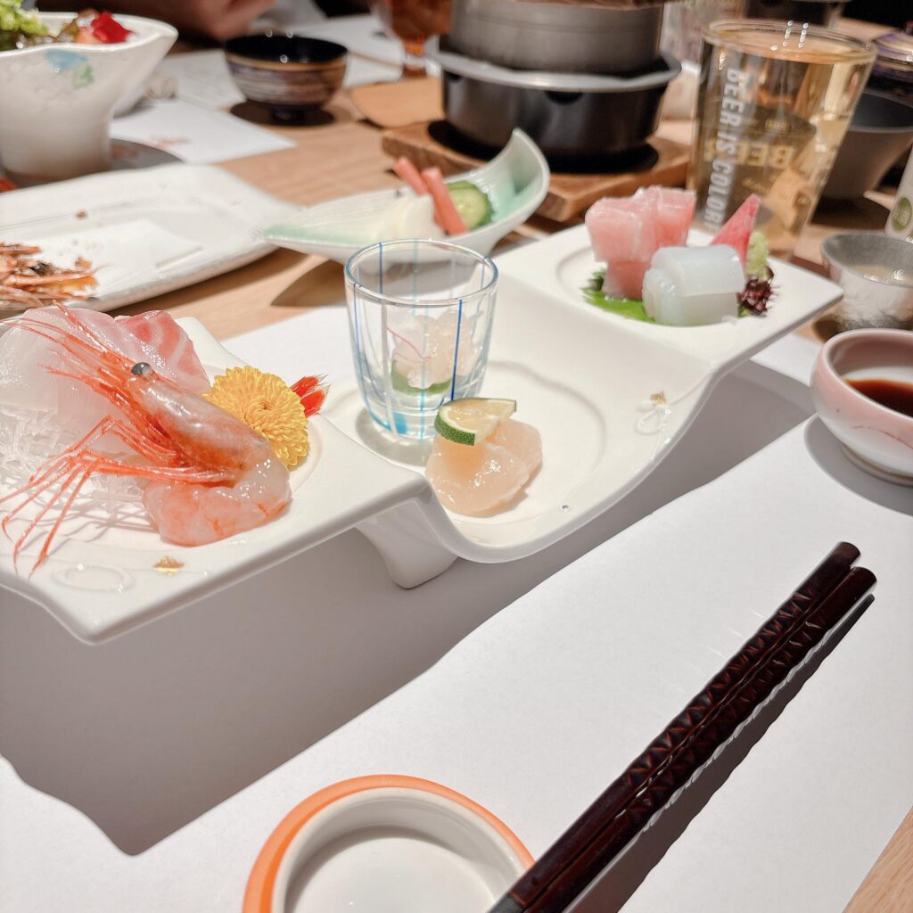 庄川温泉ゆめつづり 夕食のメニューを撮影した画像5