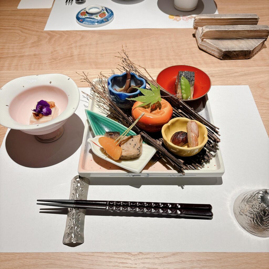 庄川温泉ゆめつづり 夕食のメニューを撮影した画像3