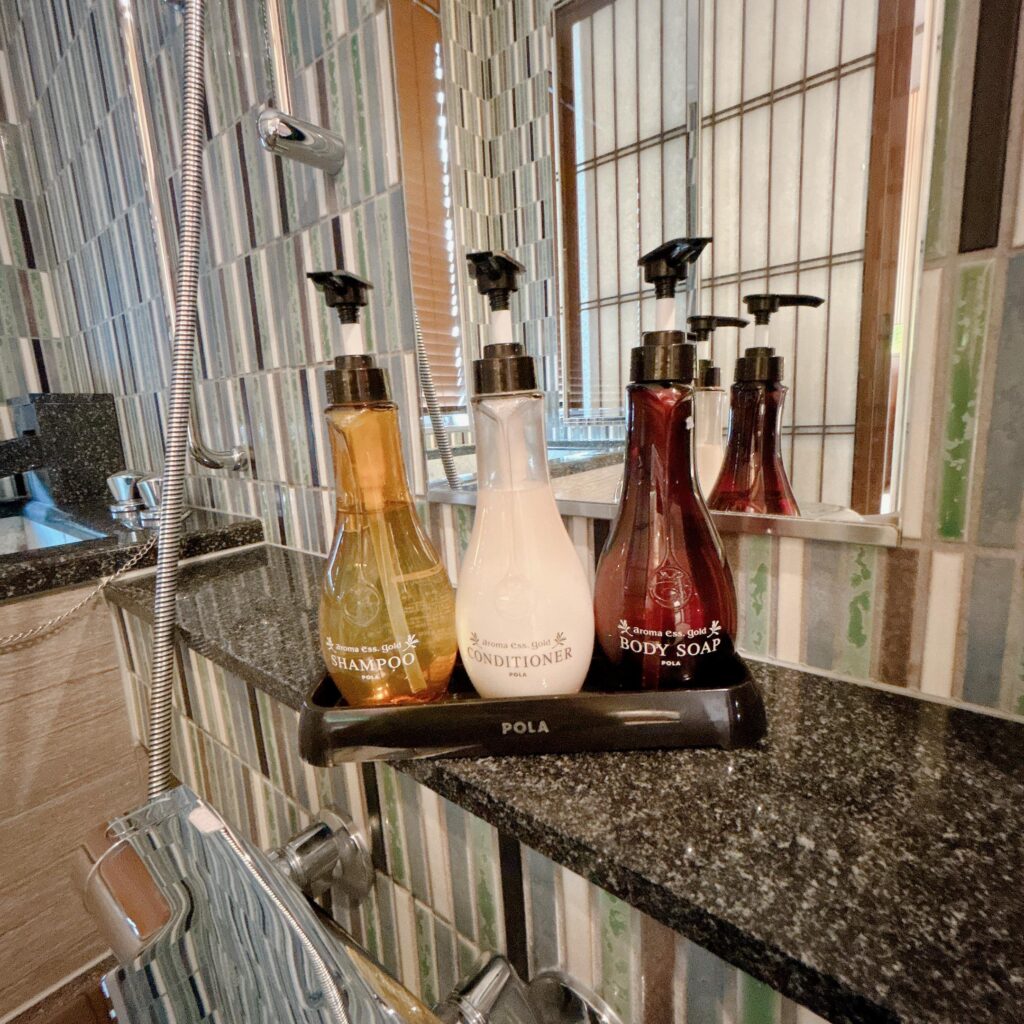 庄川温泉ゆめつづり 客室の浴室を撮影した画像5