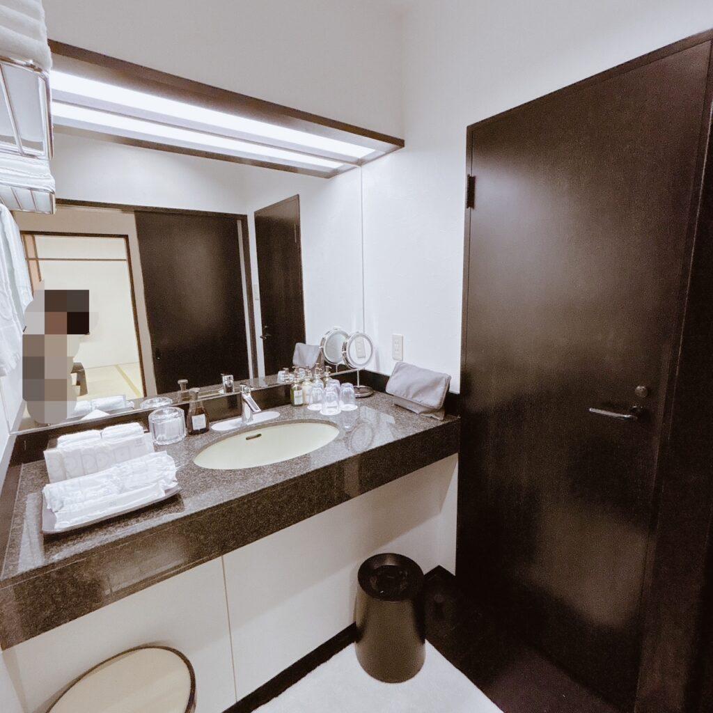 アオアヲナルトリゾート　洗面所の様子を実際に撮影した画像2