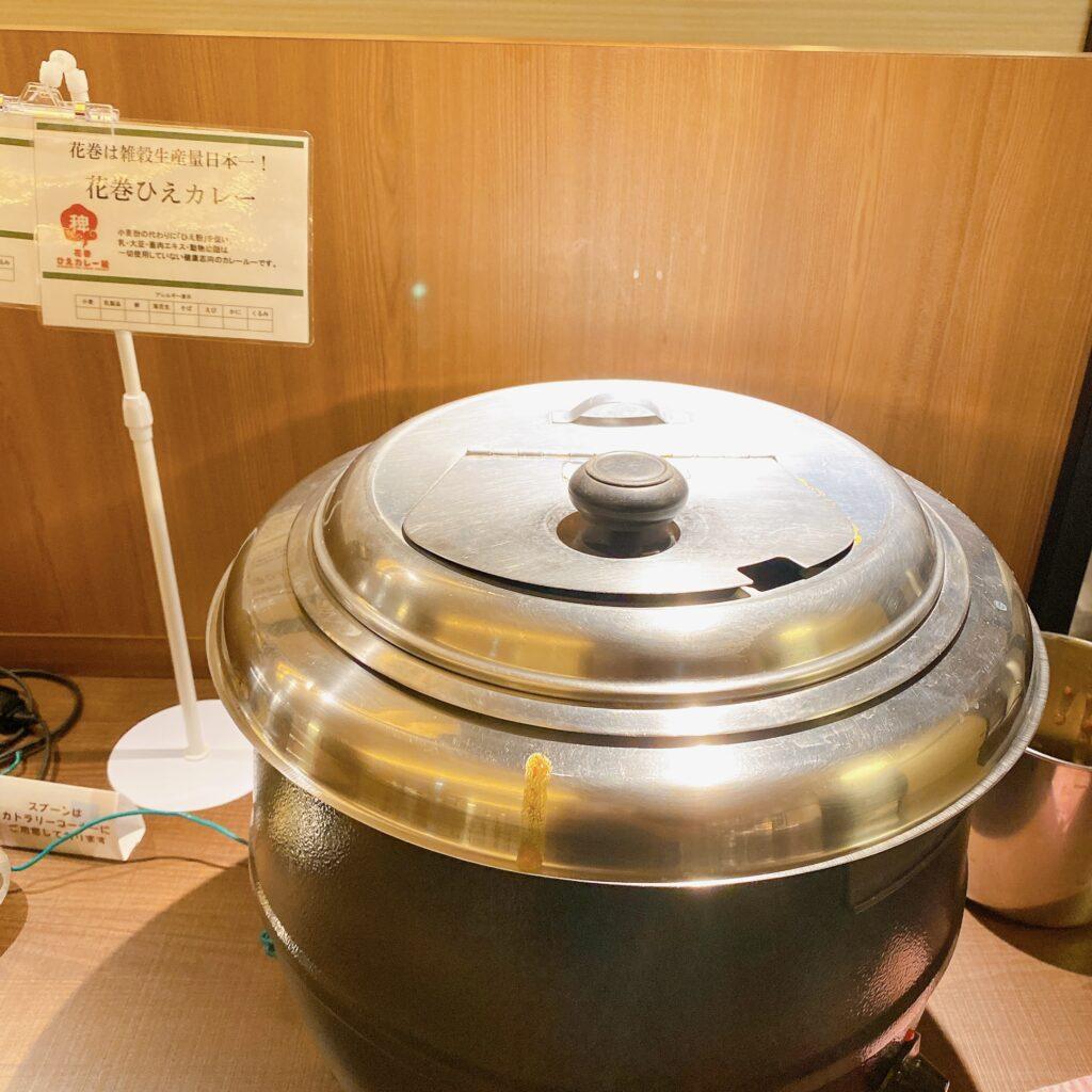 愛隣館 バイキング会場 里山ダイニング 朝食ビュッフェのメニューを撮影した画像36