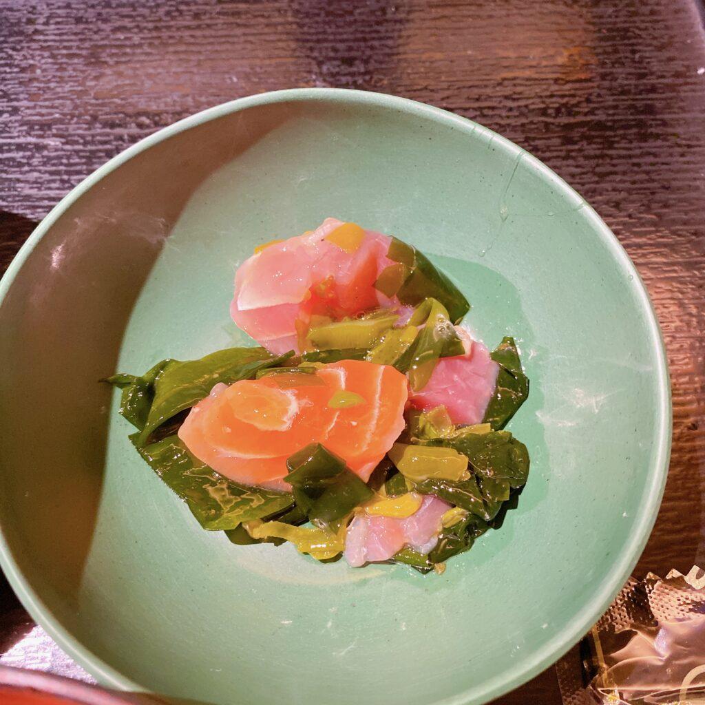 愛隣館 バイキング会場 里山ダイニング 朝食ビュッフェのメニューを撮影した画像43