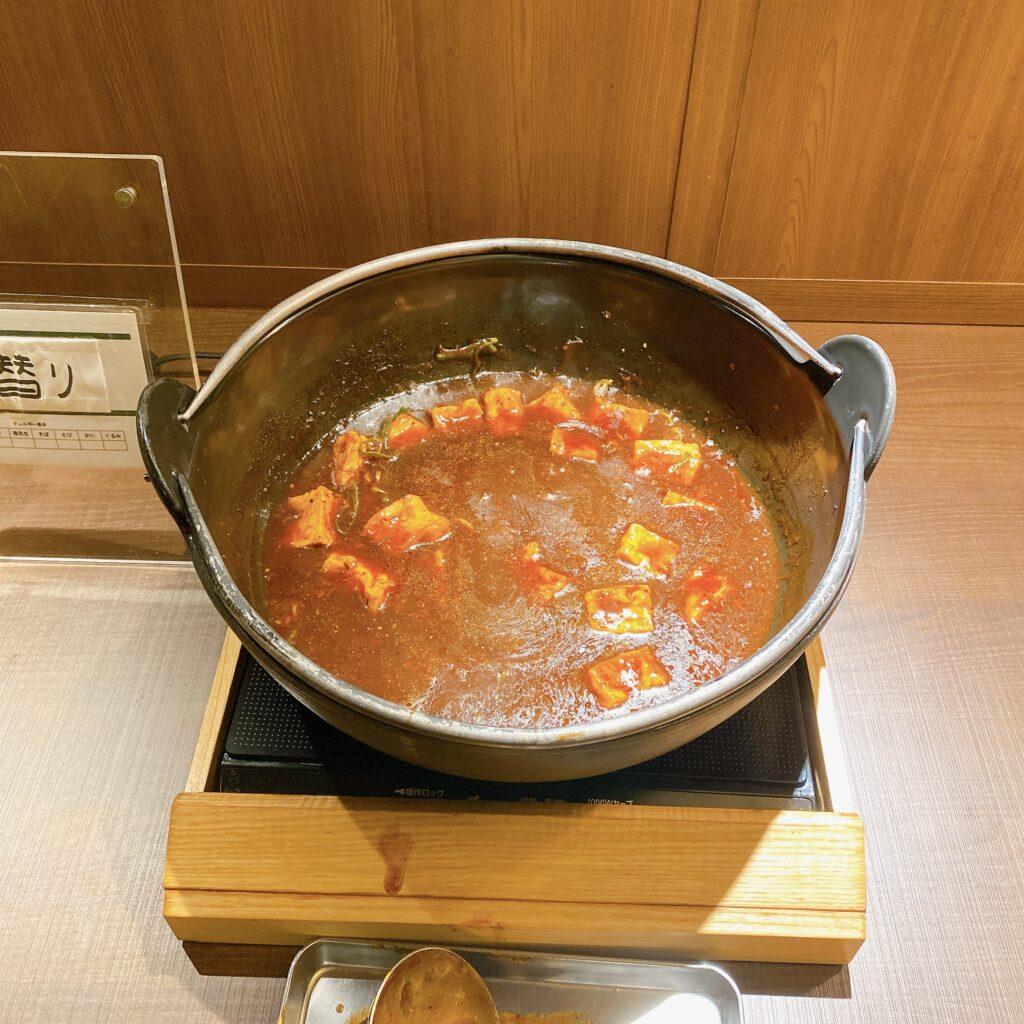 愛隣館 バイキング会場 里山ダイニング 朝食ビュッフェのメニューを撮影した画像6