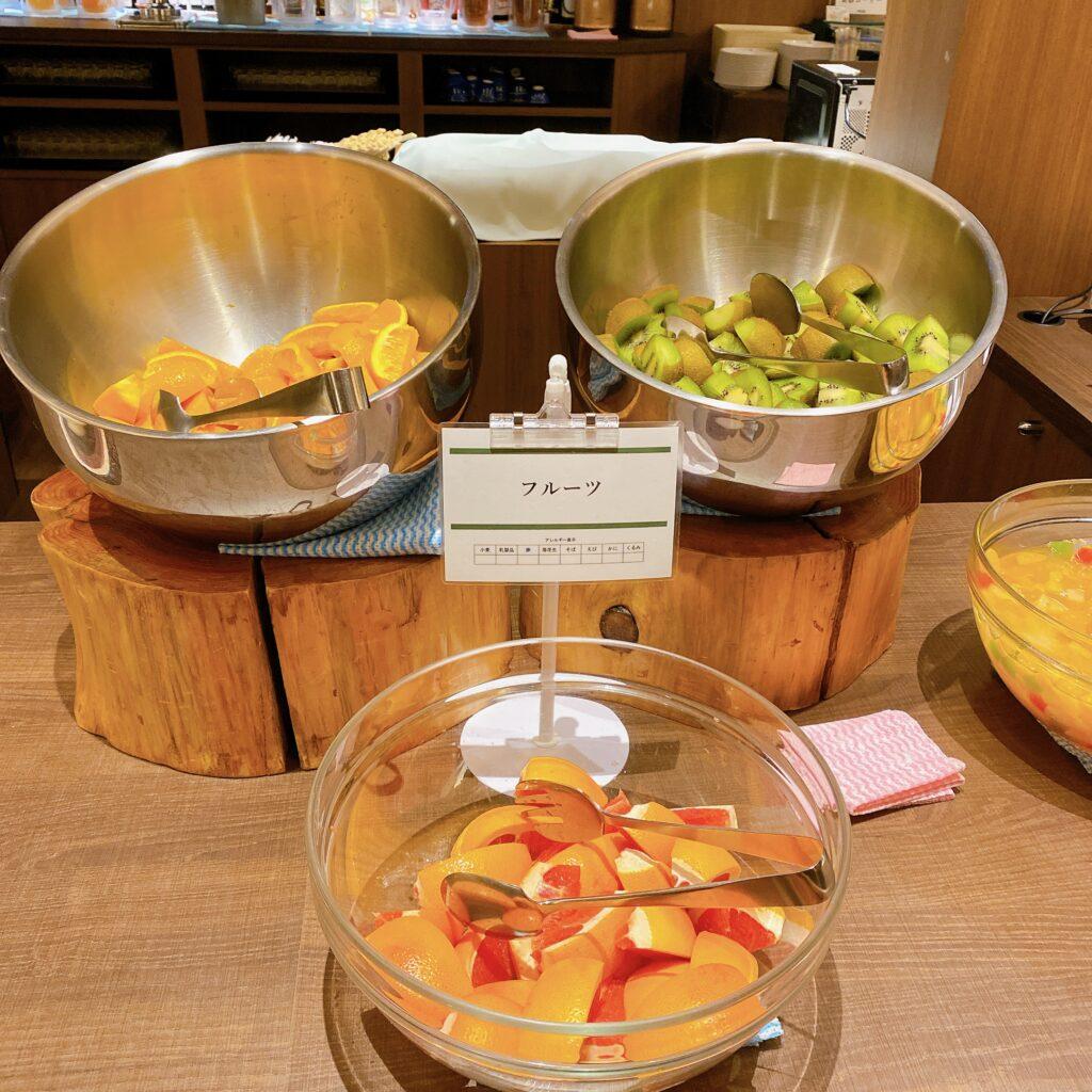 愛隣館 バイキング会場 里山ダイニング 朝食ビュッフェのメニューを撮影した画像18