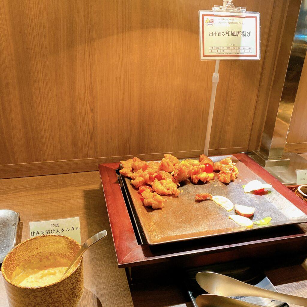 愛隣館 バイキング会場 里山ダイニング 夕食ビュッフェのメニューを撮影した画像13