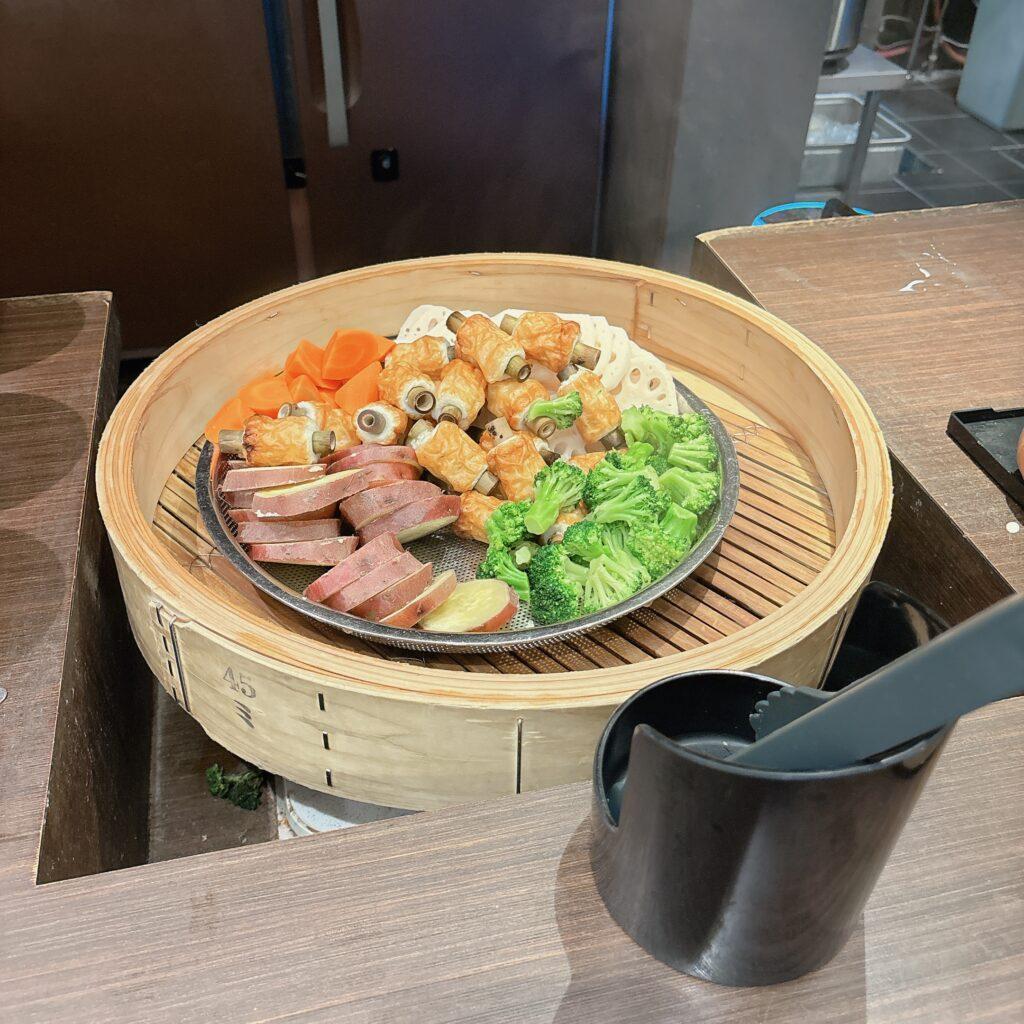 アオアヲナルトリゾート　朝食バイキング　料理を撮影した写真16