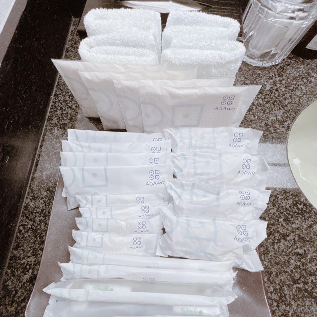 アオアヲナルトリゾート　アメニティ 実際に撮影した画像2