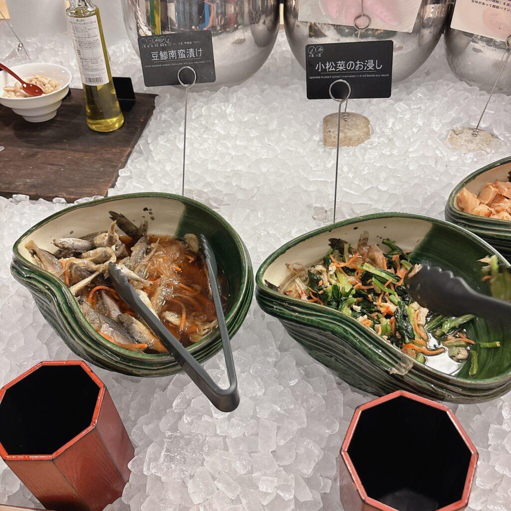 アオアヲナルトリゾート　朝食バイキング　料理を撮影した写真11