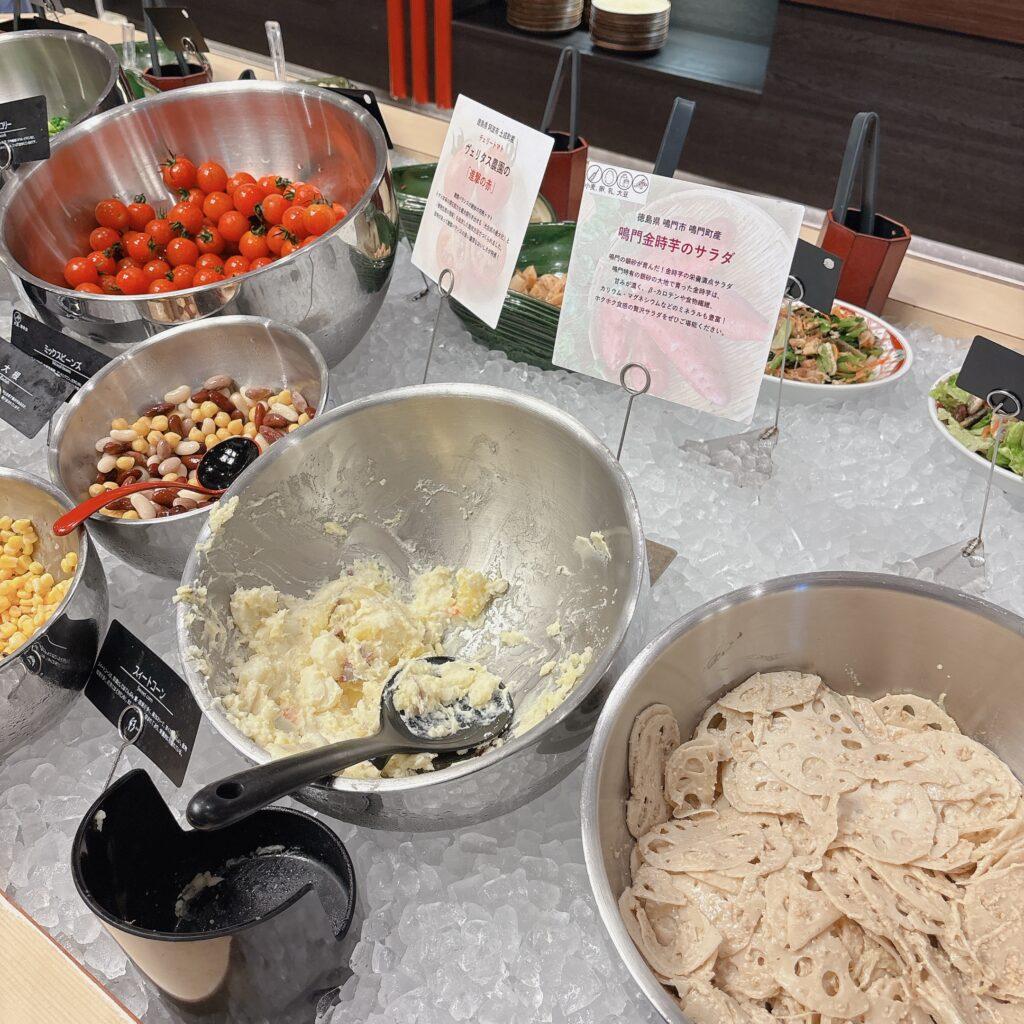 アオアヲナルトリゾート　朝食バイキング　料理を撮影した写真3