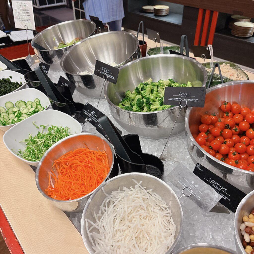 アオアヲナルトリゾート　朝食バイキング　料理を撮影した写真2