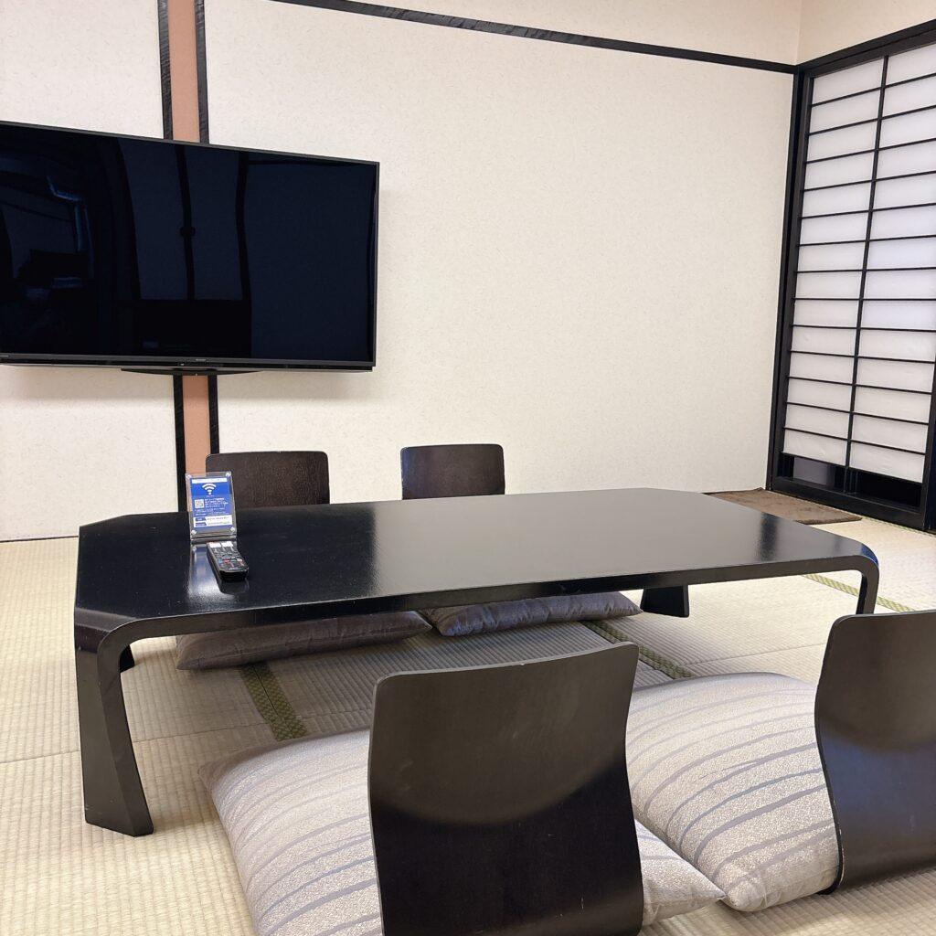 アオアヲナルトリゾート　メインの和室の様子を実際に撮影した画像2