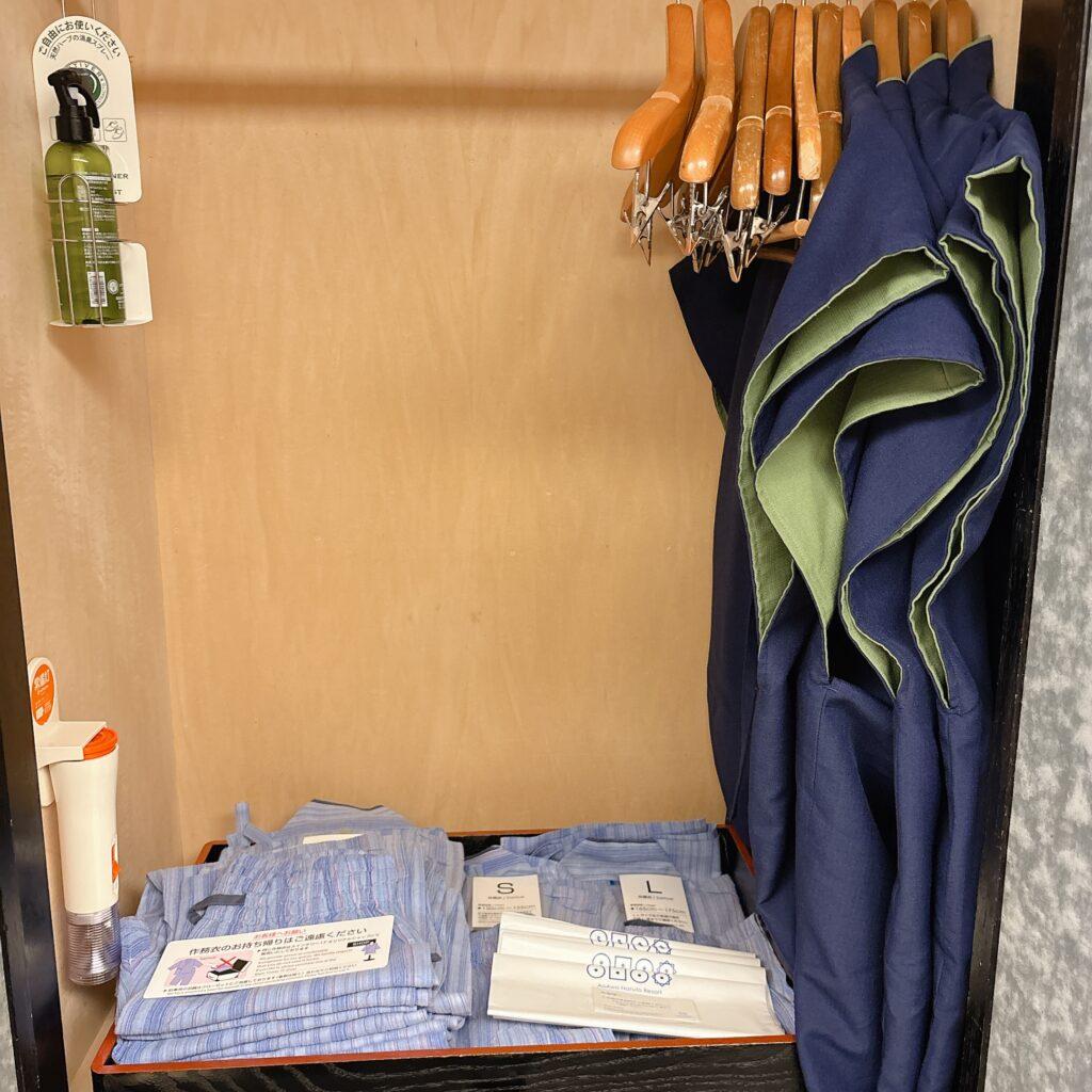 アオアヲナルトリゾート　作務衣と浴衣を撮影した画像1