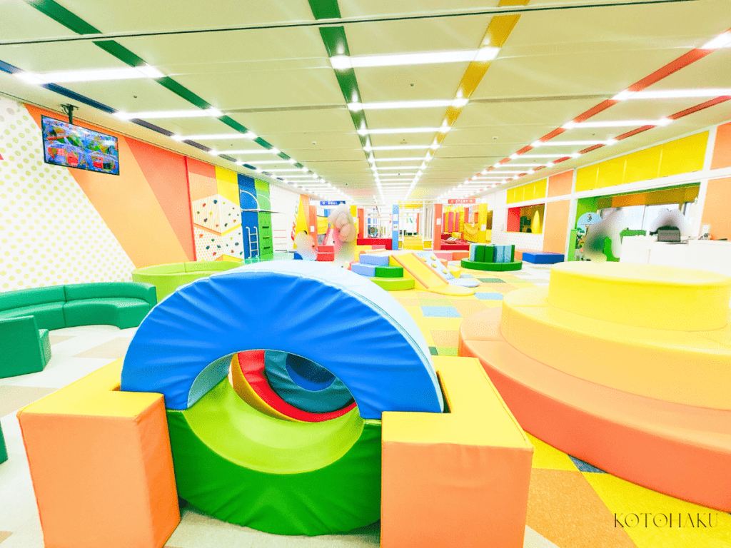 蓼科グランドホテル滝の湯　館内のキッズパークを撮影した画像3