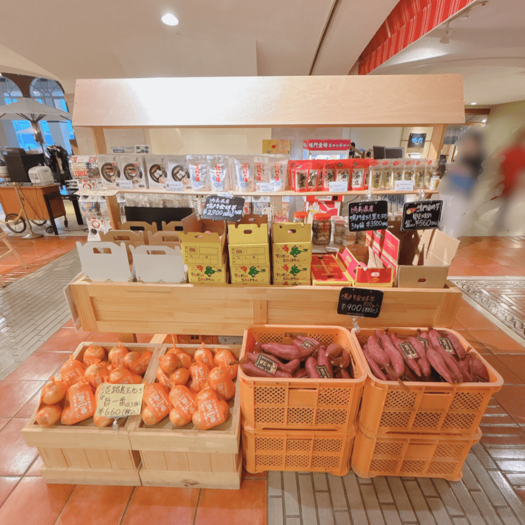 アオアヲナルトリゾート　売店の様子を実際に撮影した画像3