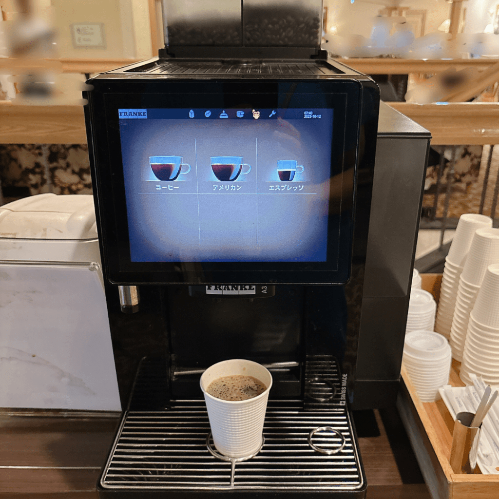 アオアヲナルトリゾート　朝食バイキング　ドリンクコーナーを撮影した写真6