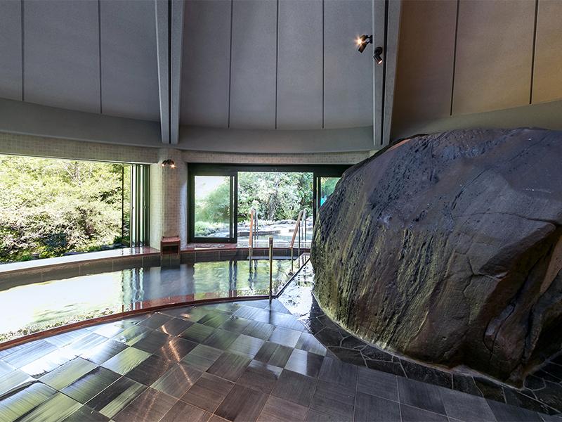 蓼科グランドホテル滝の湯　大浴場の画像4