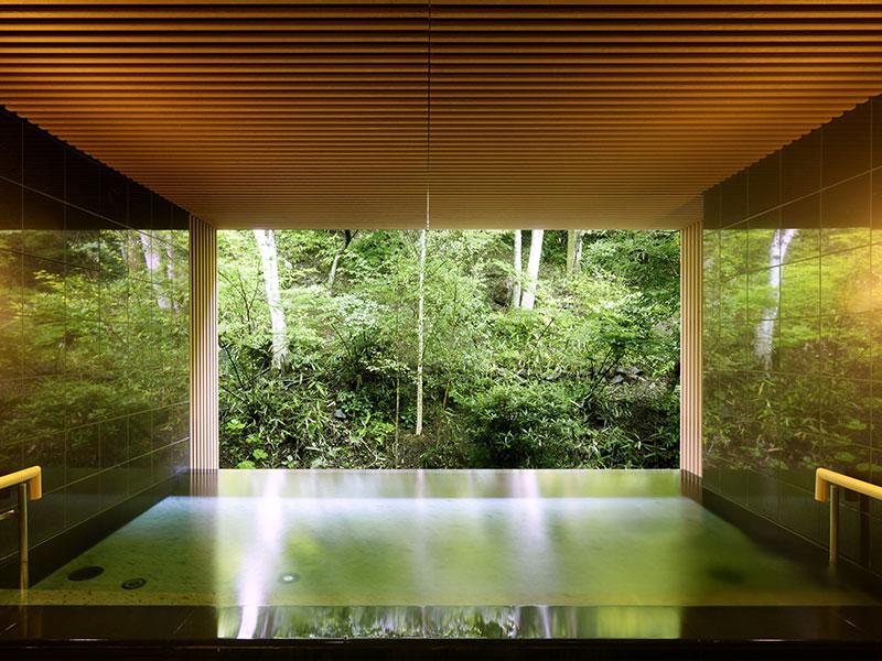 蓼科グランドホテル滝の湯　大浴場の画像6