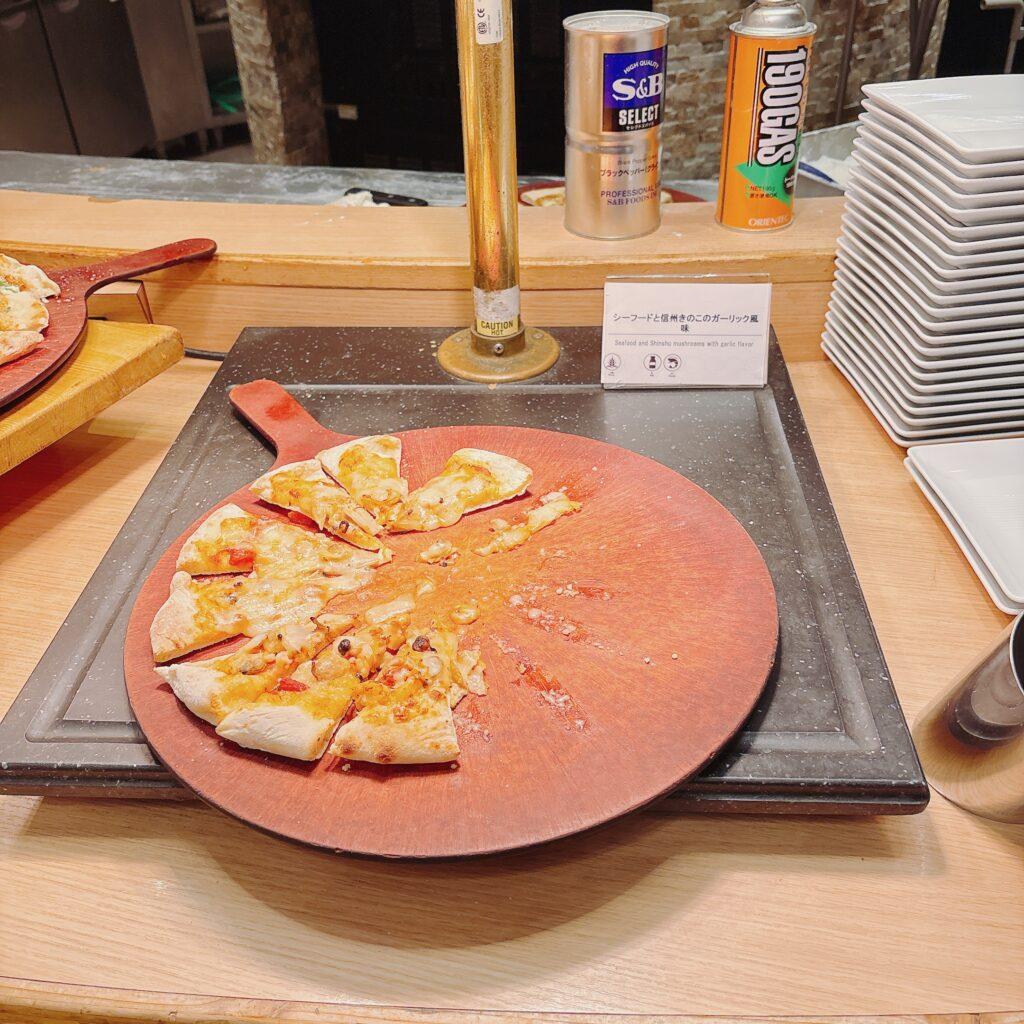 蓼科グランドホテル滝の湯　夕食ビュッフェのメニューを撮影した画像12