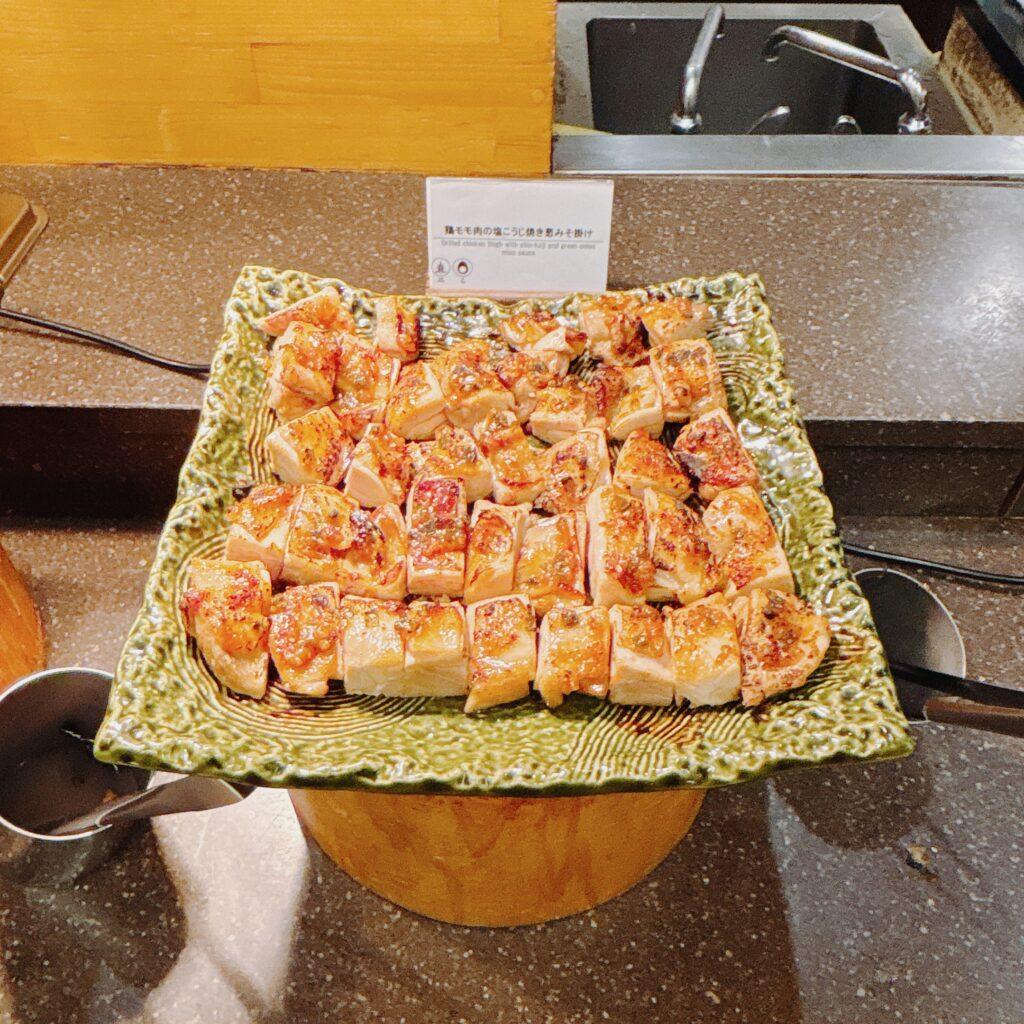 蓼科グランドホテル滝の湯　夕食ビュッフェのメニューを撮影した画像19