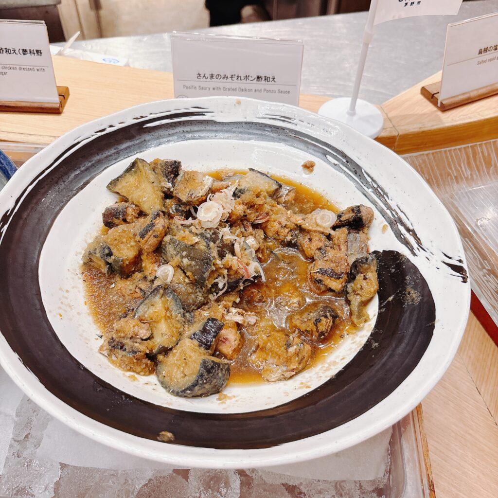 蓼科グランドホテル滝の湯　夕食ビュッフェのメニューを撮影した画像32