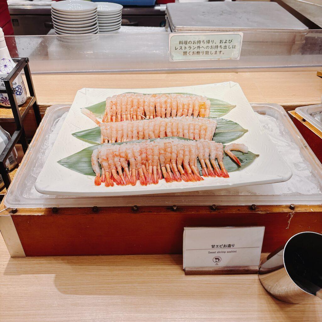 蓼科グランドホテル滝の湯　夕食ビュッフェのメニューを撮影した画像34