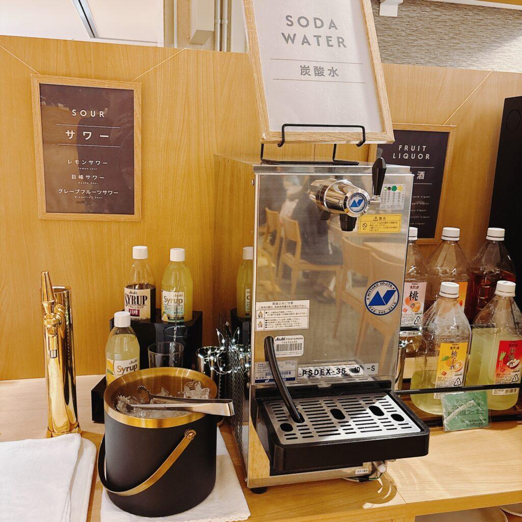 蓼科グランドホテル滝の湯　夕食ビュッフェ 飲み放題の実際の種類を撮影した画像2