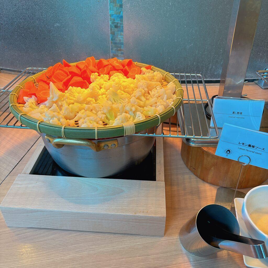 蓼科グランドホテル滝の湯　朝食ビュッフェ  実際の料理を撮影した画像2