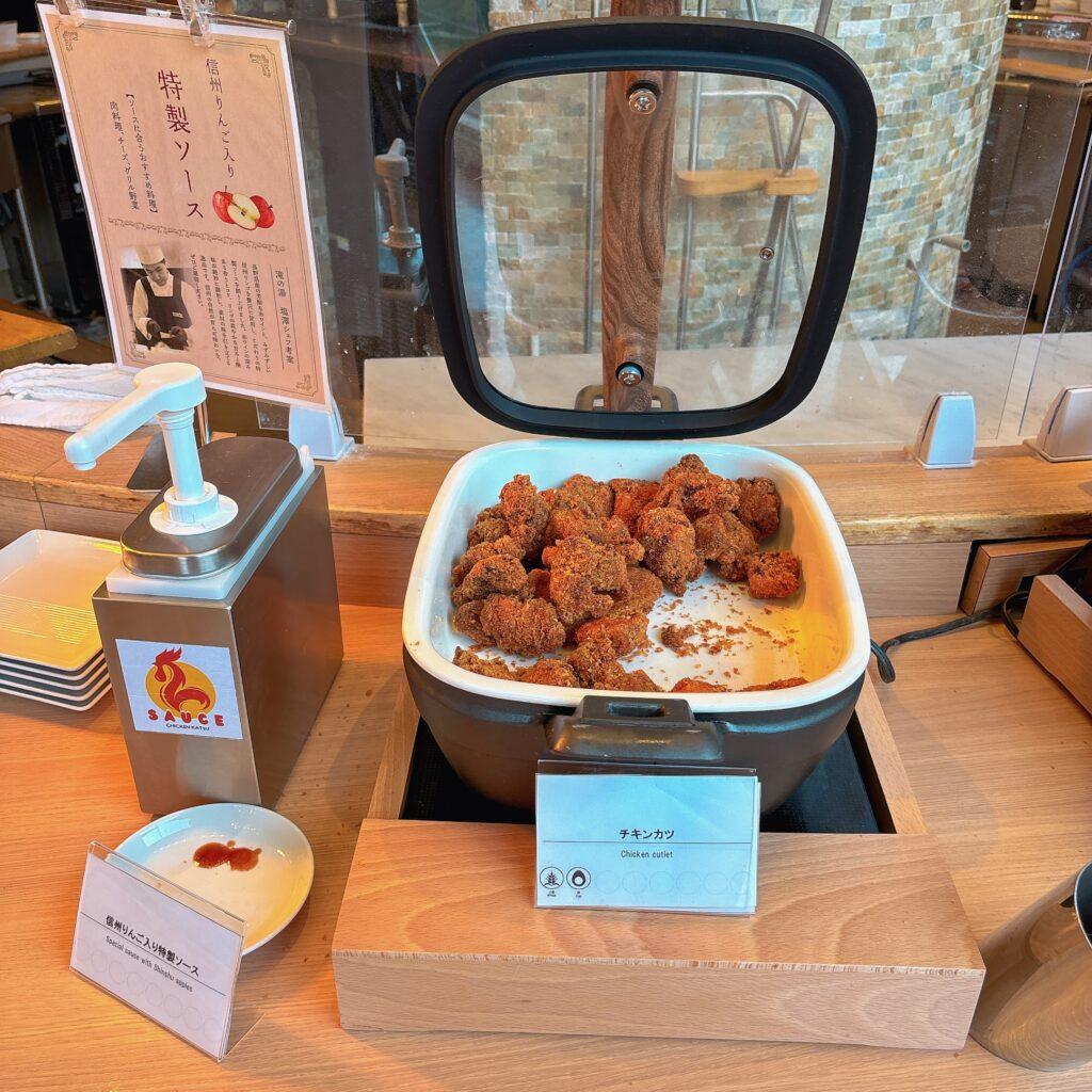 蓼科グランドホテル滝の湯　朝食ビュッフェ  実際の料理を撮影した画像6