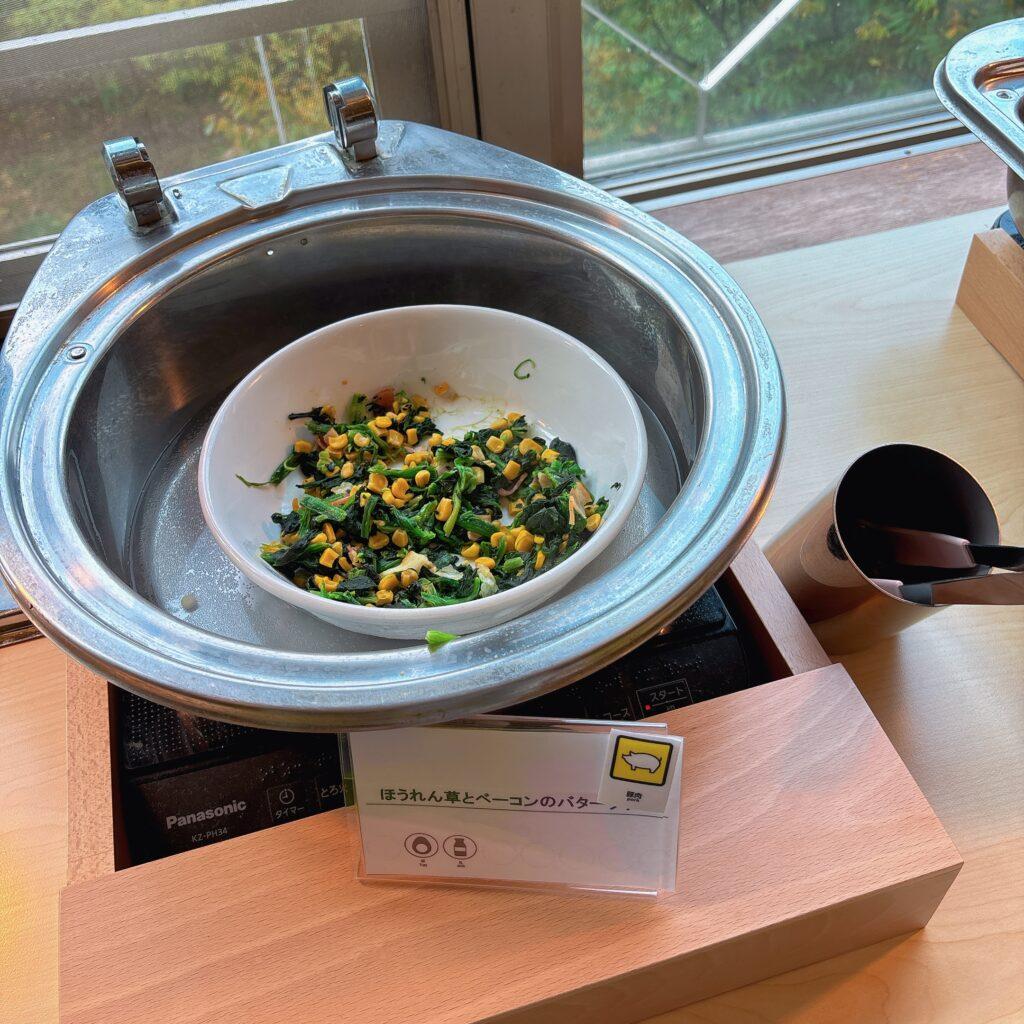 蓼科グランドホテル滝の湯　朝食ビュッフェ  実際の料理を撮影した画像18