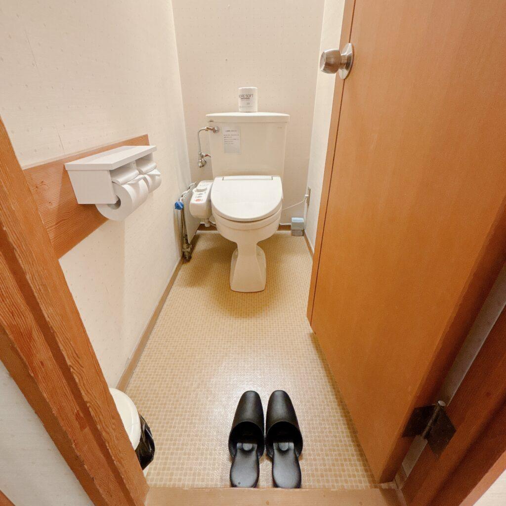 蓼科グランドホテル滝の湯　客室のトイレを撮影した画像
