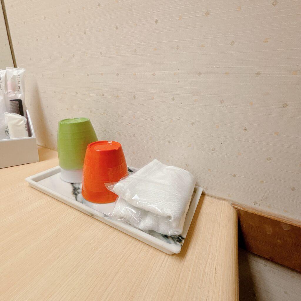 蓼科グランドホテル滝の湯　客室の洗面所を撮影した画像2