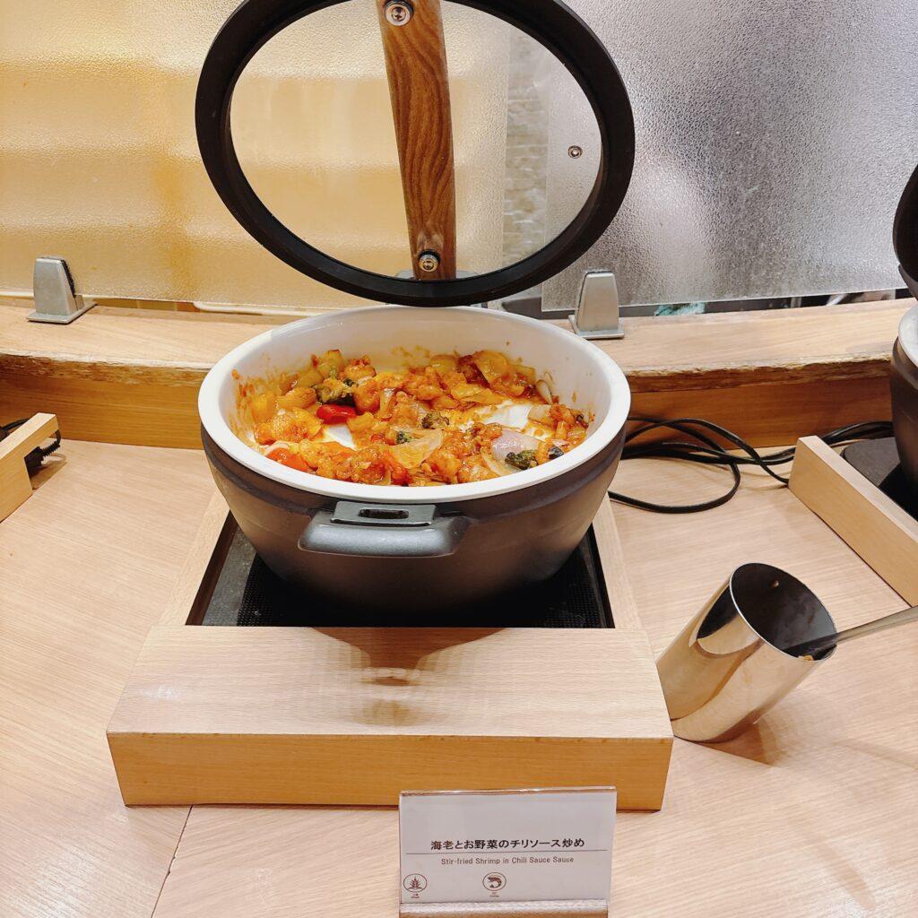 蓼科グランドホテル滝の湯　夕食ビュッフェのメニューを撮影した画像3