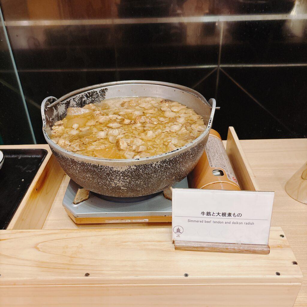 蓼科グランドホテル滝の湯　夕食ビュッフェのメニューを撮影した画像7